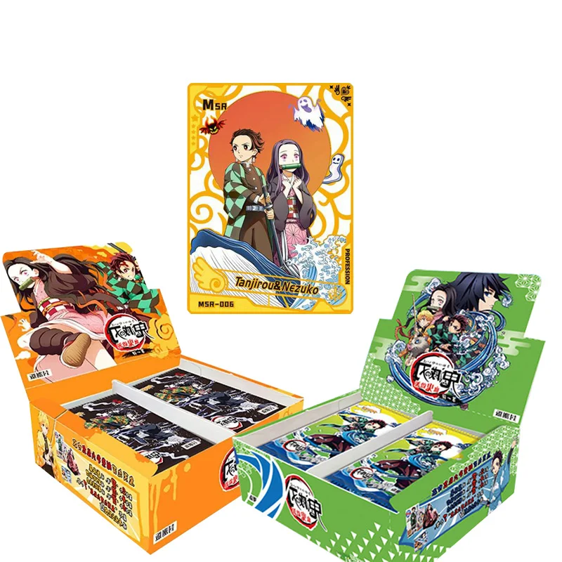 New Demon Slayer Anime Blade Card Flash Ssp Card Kamado Tanjirou Nezuko Anime Peripheral Ur Rare Card Collection Christmas Gift
New Demon Slayer Anime Blade Card Flash Ssp Card Kamado Tanjirou Nezuko Anime Peripheral Ur Rare Card Collection Christmas Gift