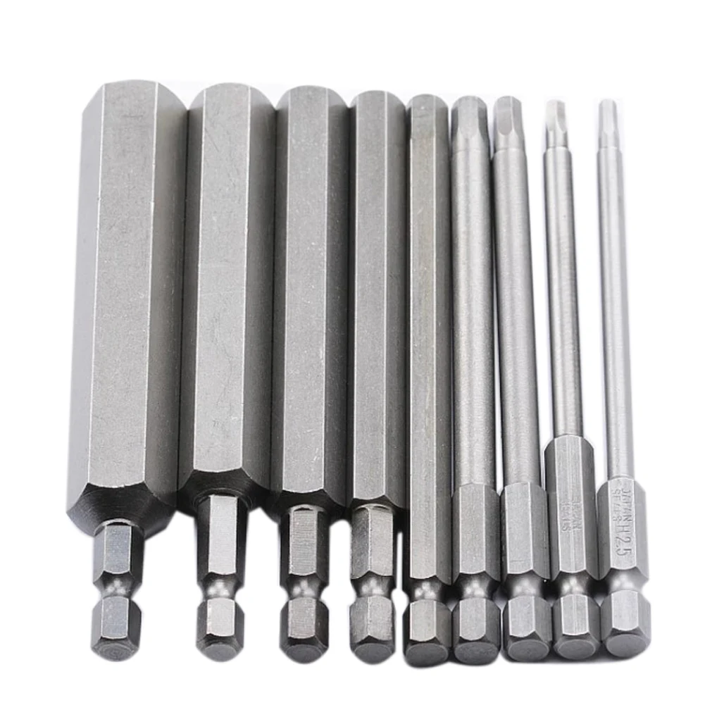 9pcs/set S2 Alloy Steel Screwdriver Bits Magnetic Torx Hex Head Screwdriver Bits Set 6.35mm 1/4 Inch Hex Hand Tools Parts
9pcs/set S2 Alloy Steel Screwdriver Bits Magnetic Torx Hex Head Screwdriver Bits Set 6.35mm 1/4 Inch Hex Hand Tools Parts