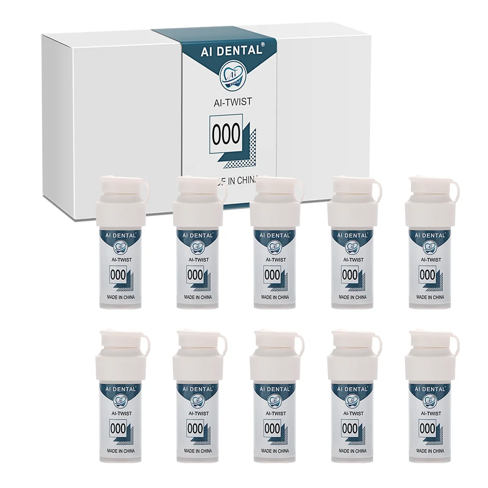 FYYL Gingival Retraction Cord Dental Thread Disposable Material Character Knitted Cotton Gum Line 0.5mm-1.1mm Metal Blade
FYYL Gingival Retraction Cord Dental Thread Disposable Material Character Knitted Cotton Gum Line 0.5mm-1.1mm Metal Blade