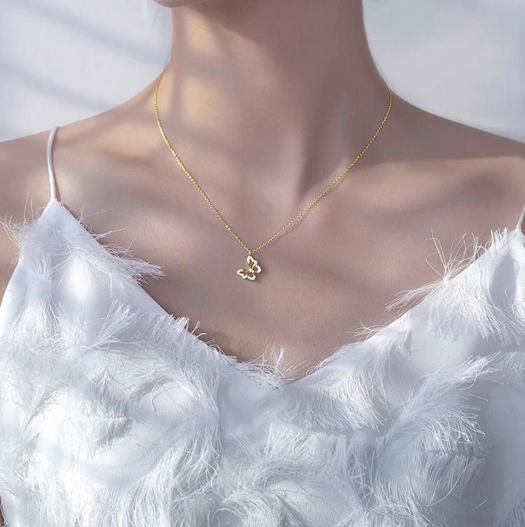 2022 New Hot - Selling Zircon Butterfly Charm Pendant Necklace Wedding Jewelry Necklaces for Women Butterfly Necklace
2022 New Hot - Selling Zircon Butterfly Charm Pendant Necklace Wedding Jewelry Necklaces for Women Butterfly Necklace