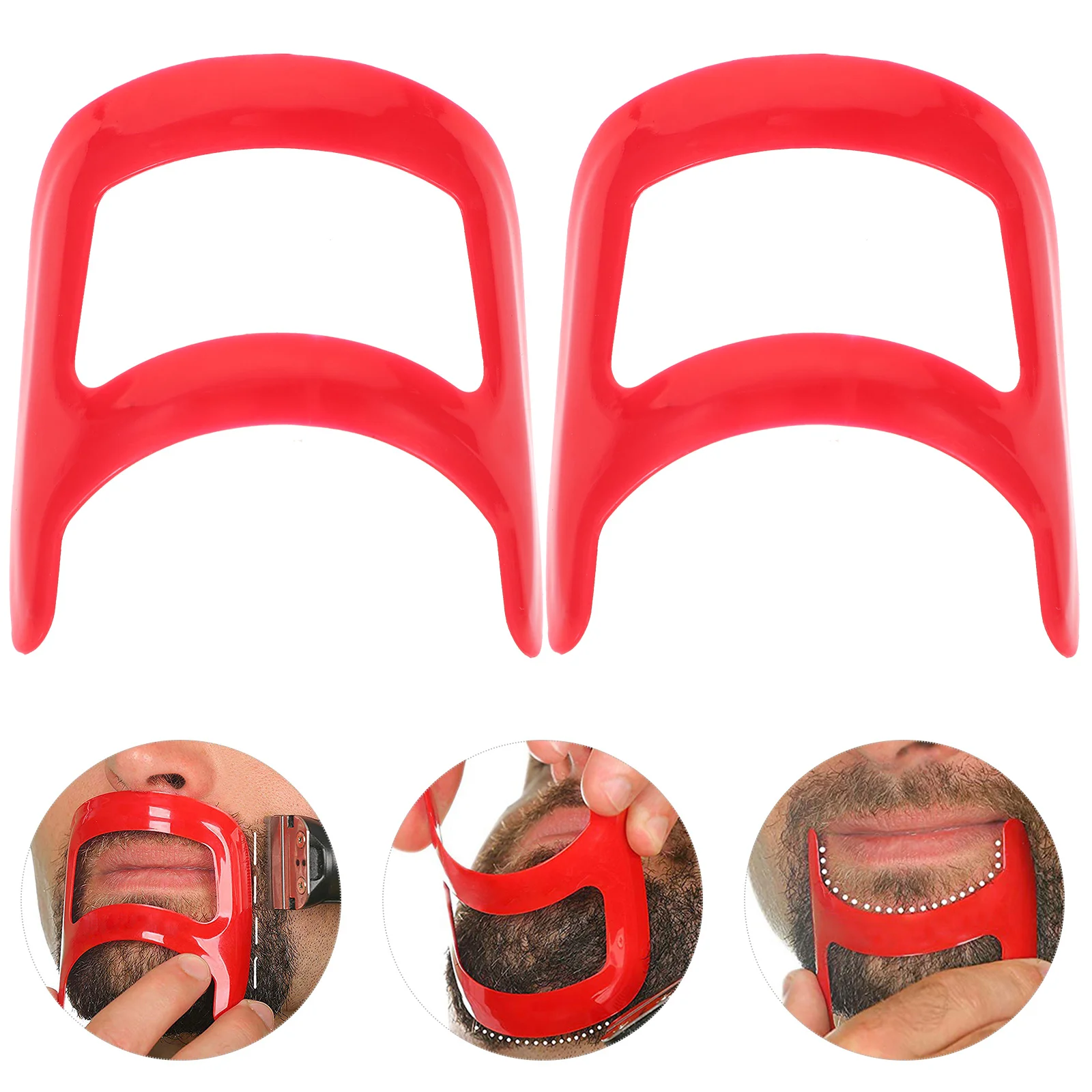 2 Pcs Haircut Tool Face Shaping Tool Beard Shaper Tool Beard Comb Template Sets Men Goatee Saver
2 Pcs Haircut Tool Face Shaping Tool Beard Shaper Tool Beard Comb Template Sets Men Goatee Saver