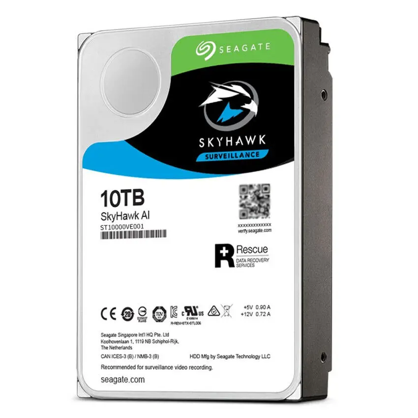 Для Seagate ST10000VE001 Skyhawk AI внутренний жесткий диск 10 ТБ 7200 об/мин 256 МБ кэш
Для Seagate ST10000VE001 Skyhawk AI внутренний жесткий диск 10 ТБ 7200 об/мин 256 МБ кэш