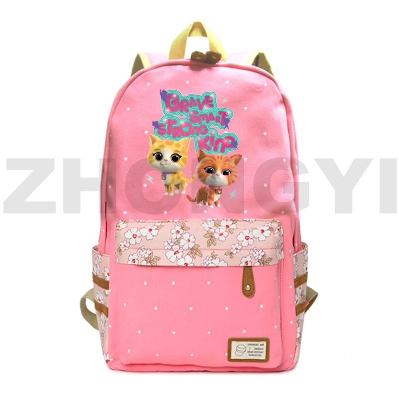 Floral Women Cute SuperKitties Backpack Large Capacity Travel Sport Packbag Student SuperKitties Cat Canvas Schoolbag Laptop Bag
Floral Women Cute SuperKitties Backpack Large Capacity Travel Sport Packbag Student SuperKitties Cat Canvas Schoolbag Laptop Bag