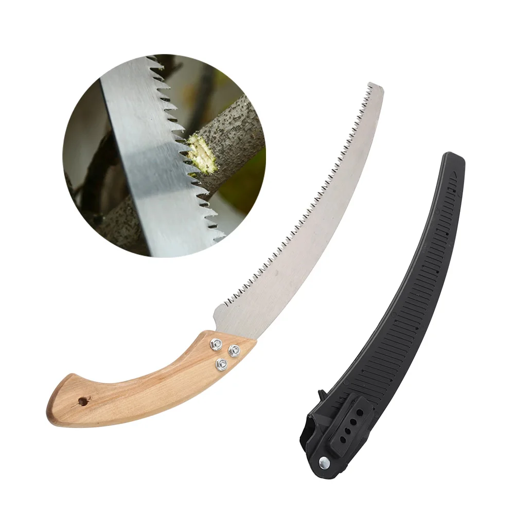 350mm Blade Handheld Pruning Saw 3 Cutting Edges Logging Hand Saw Tree Trimmer Coarse-toothed 3 Cutting Edges Prune Hand Saw
350mm Blade Handheld Pruning Saw 3 Cutting Edges Logging Hand Saw Tree Trimmer Coarse-toothed 3 Cutting Edges Prune Hand Saw