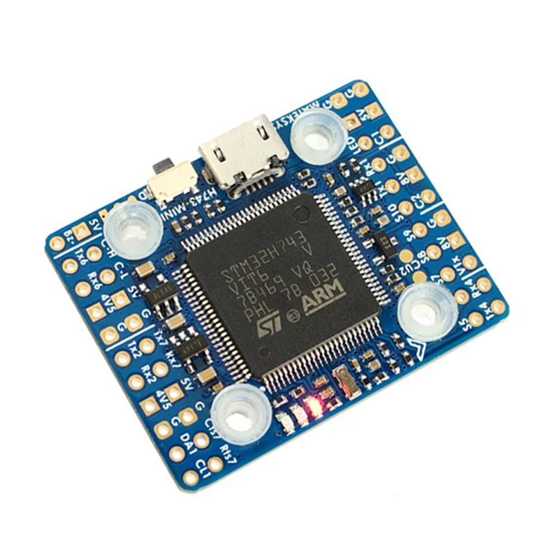 20x20 мм MATEKSYS H743-MINI V3 BEC ICM42688P ICM42605 Baro Blackbox 2-8S F7 Контроллер полета для РУ мультироторных FPV дронов
20x20 мм MATEKSYS H743-MINI V3 BEC ICM42688P ICM42605 Baro Blackbox 2-8S F7 Контроллер полета для РУ мультироторных FPV дронов