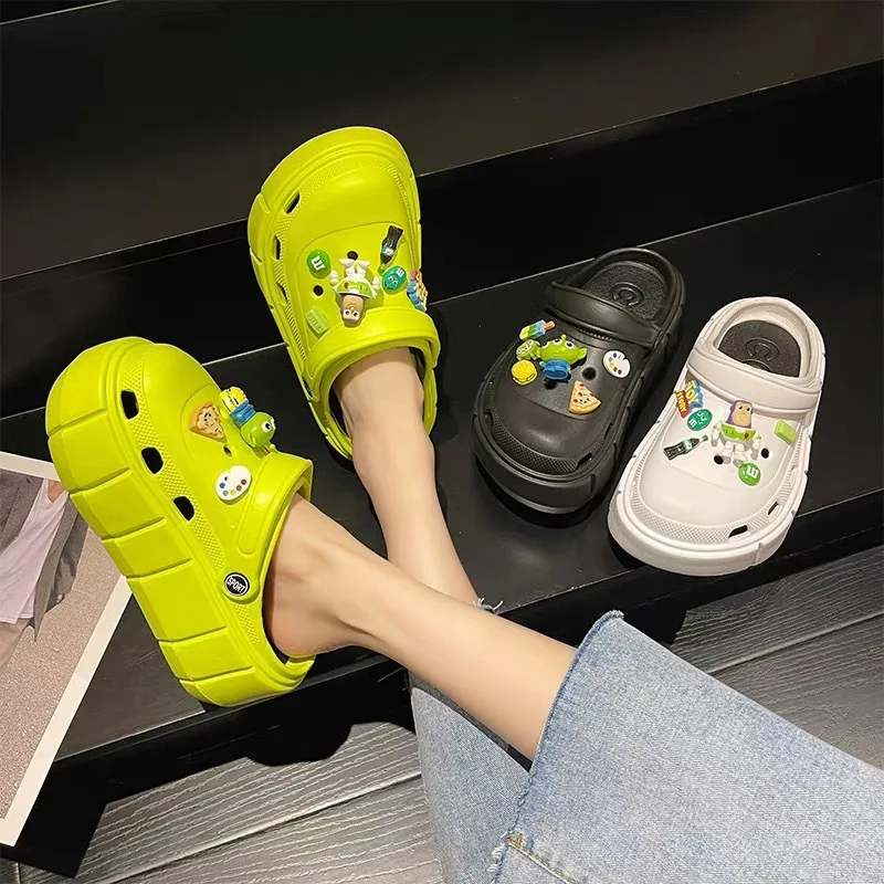 New Disney Kawayi Buzz Lightyear Slipper Beach Eva Fashion Women Summer Soft Slippers Thick Platform Bathroom Home Indoo
New Disney Kawayi Buzz Lightyear Slipper Beach Eva Fashion Women Summer Soft Slippers Thick Platform Bathroom Home Indoo
