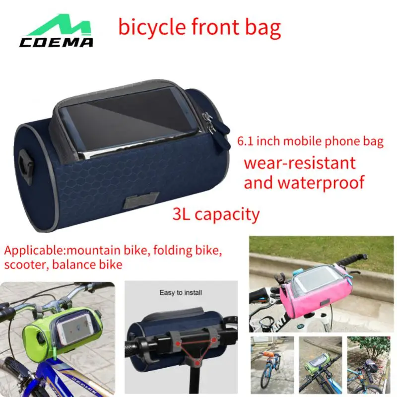 HOT Waterproof Bike Bag Touch Screen Riding Bag Ultra Light Bicycle Front Bag Electric Scooter Bag Cycling Bag Bike Accessories
HOT Waterproof Bike Bag Touch Screen Riding Bag Ultra Light Bicycle Front Bag Electric Scooter Bag Cycling Bag Bike Accessories