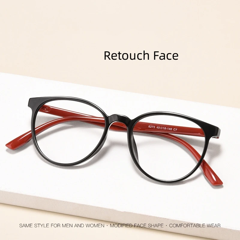 MOMOJA 2023 Fashion Eyewear Fashion Retro Round TR-90 Eyeglasses Optical Prescription Glasses Frame For Men And Women 6275TRM
MOMOJA 2023 Fashion Eyewear Fashion Retro Round TR-90 Eyeglasses Optical Prescription Glasses Frame For Men And Women 6275TRM