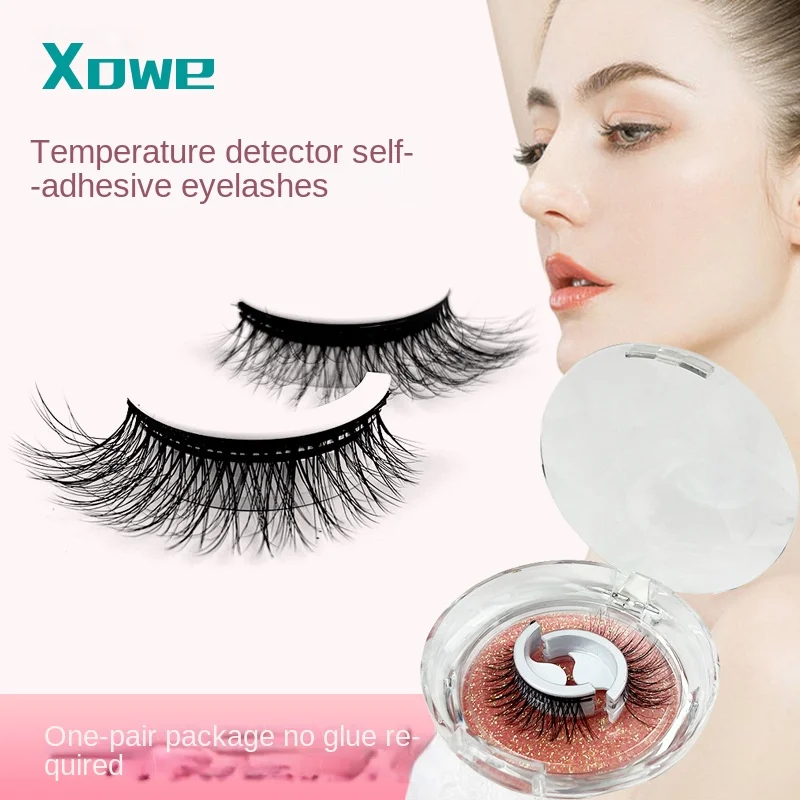 New Warm-Sensitive Glue-Free Self-Adhesive Pair Of EyelashesNatural Crystal Box Imitation Mink False Eyelashes
New Warm-Sensitive Glue-Free Self-Adhesive Pair Of EyelashesNatural Crystal Box Imitation Mink False Eyelashes