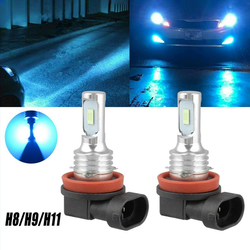 Super Bright H8 H9 H11 LED Headlight Bulb Kit HIGH/LOW Beam Light 8000LM 8000K Ice Blue 80W
Super Bright H8 H9 H11 LED Headlight Bulb Kit HIGH/LOW Beam Light 8000LM 8000K Ice Blue 80W