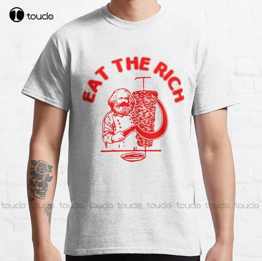 Eat The Rich Doner Döner Kebab Karl Marx Socialist Hasan Piker Classic T-Shirt Girls White T Shirts Custom Aldult Teen Unisex
Eat The Rich Doner Döner Kebab Karl Marx Socialist Hasan Piker Classic T-Shirt Girls White T Shirts Custom Aldult Teen Unisex