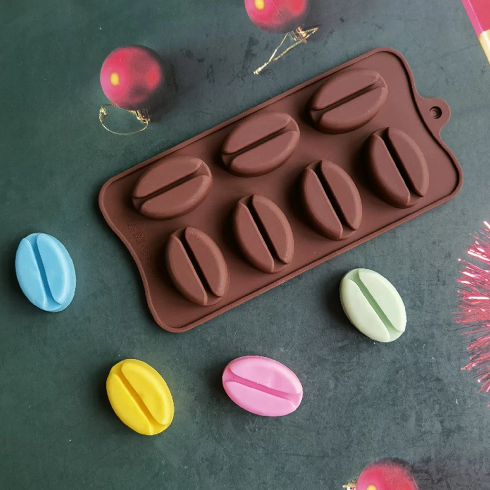 Silicone Mold for Chocolate Cake Candy Making.Coffee Bean Shape Ice Cube Tray Lip Soap Biscuit Baking Tools Wax Melt Making
Silicone Mold for Chocolate Cake Candy Making.Coffee Bean Shape Ice Cube Tray Lip Soap Biscuit Baking Tools Wax Melt Making