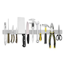 Stainless Steel Knife Stand Strip Organizer Strong Magnetic Knife Holder Wall Mount Kitchen Bar Storage Kitchen Accessories