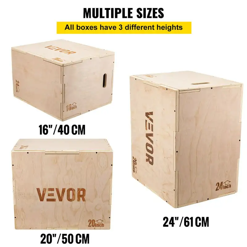 Training Capacity 386LB Exercise Plyo Box with Internal Cross Bracing -Perfect for Plyometric Jump, Crossfit, MMA or Agility
Training Capacity 386LB Exercise Plyo Box with Internal Cross Bracing -Perfect for Plyometric Jump, Crossfit, MMA or Agility