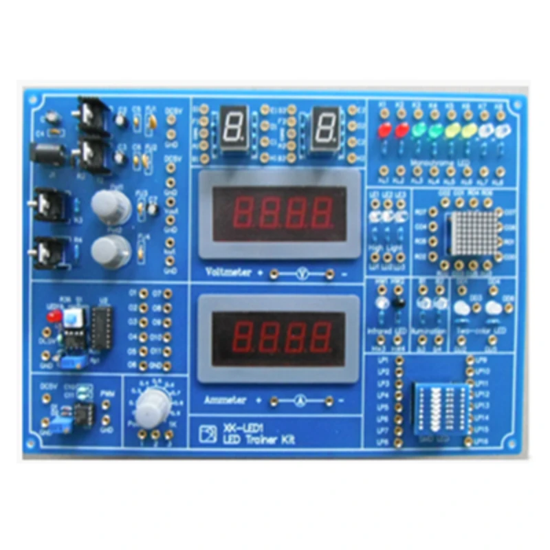 FOR Science Kit,Electronic Teaching Board,XK-LED1 Light Emitting Diode Experiment Board 
FOR Science Kit,Electronic Teaching Board,XK-LED1 Light Emitting Diode Experiment Board