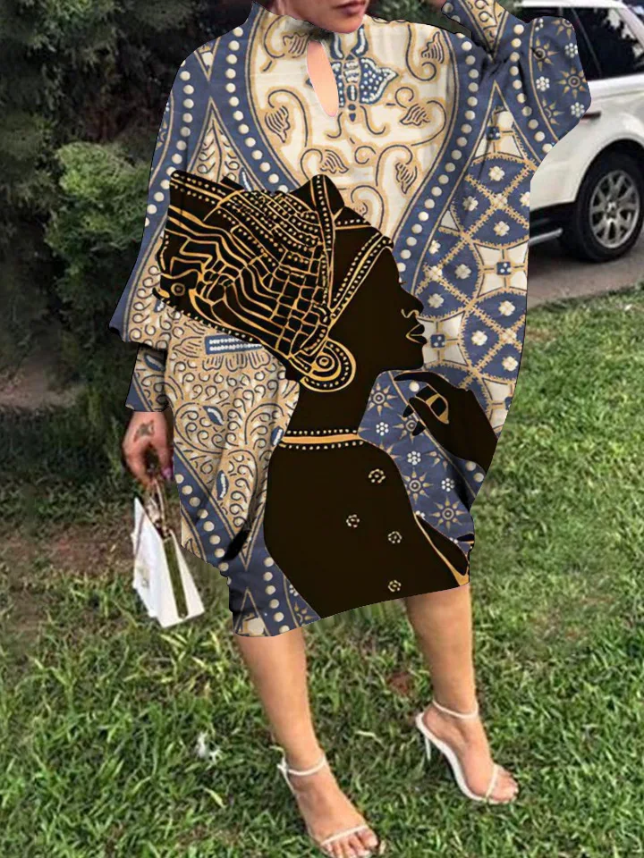 Max Long Dress Wrinkle Bat Sleeve Party Evening Dresses Women Fashion Loose Europe Head Portrait Print Dress Sexy Mid-calf
Max Long Dress Wrinkle Bat Sleeve Party Evening Dresses Women Fashion Loose Europe Head Portrait Print Dress Sexy Mid-calf