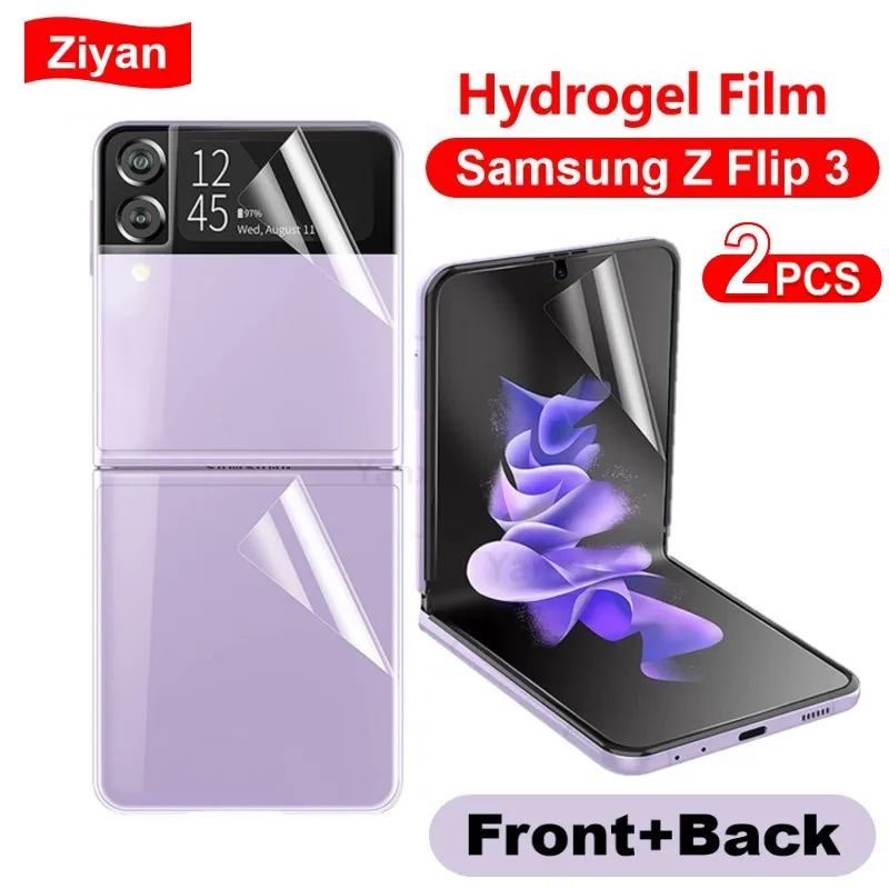2pcs Hydrogel Film Screen Protector For Samsung Z Flip3 5G Soft Back Protect Film For Galaxy Z Flip Phone Protect Film Not Glass
2pcs Hydrogel Film Screen Protector For Samsung Z Flip3 5G Soft Back Protect Film For Galaxy Z Flip Phone Protect Film Not Glass