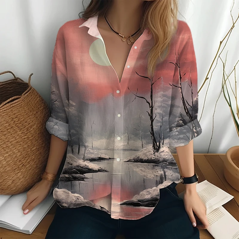Sunset 3D Printed Long -sleeved Shirt Clothes Female Spring and Autumn New Shirt Home Daily Shirt Fashion Button Shirt Tops
Sunset 3D Printed Long -sleeved Shirt Clothes Female Spring and Autumn New Shirt Home Daily Shirt Fashion Button Shirt Tops