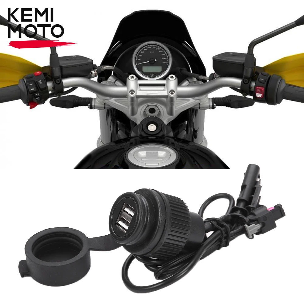 Двойная розетка USB для BMW R NINE T RNINET R9T 2014-2022, двойное зарядное устройство, переходник, черный адаптер, аксессуары для мотоциклов
Двойная розетка USB для BMW R NINE T RNINET R9T 2014-2022, двойное зарядное устройство, переходник, черный адаптер, аксессуары для мотоциклов