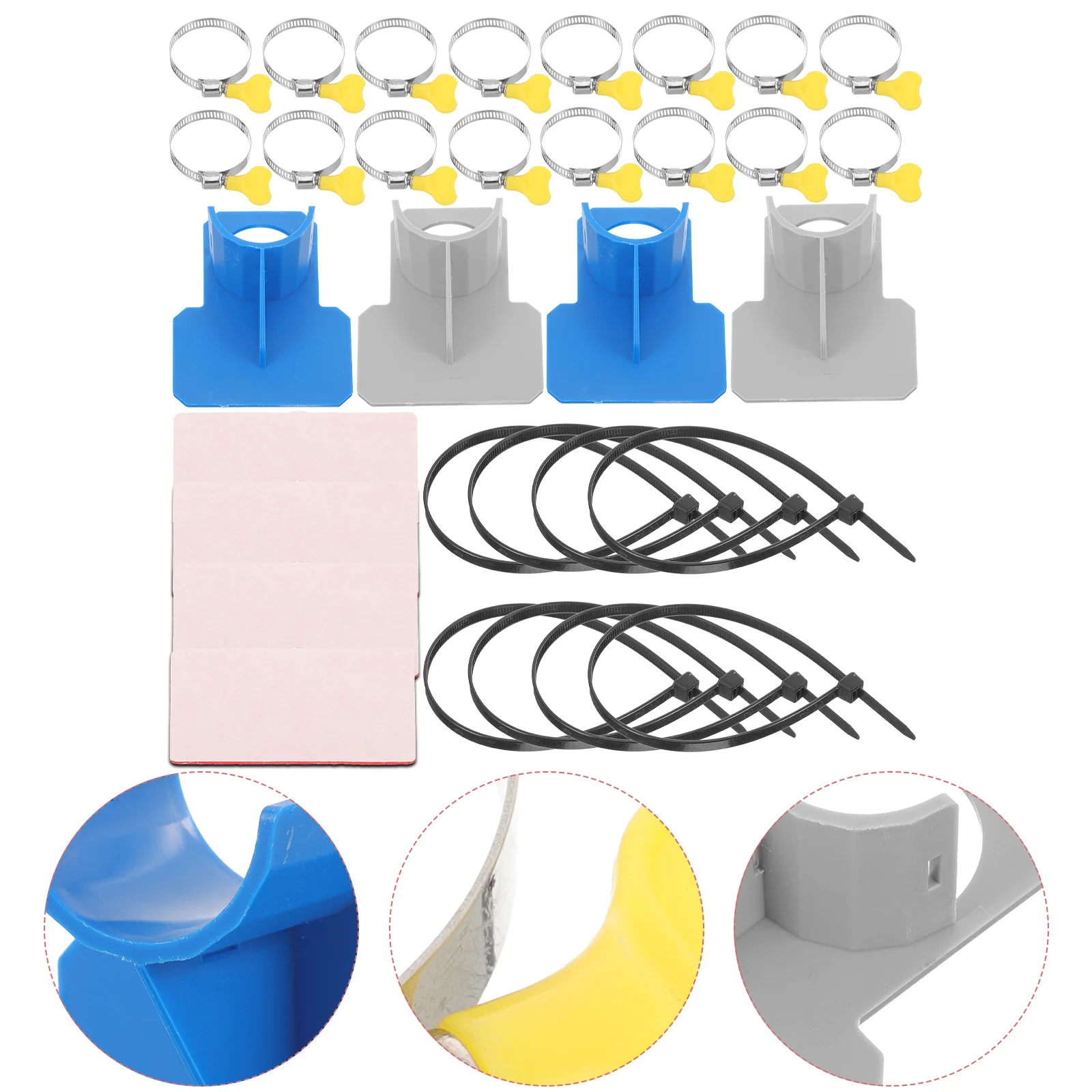 Pack Pool Use Bracket Plastic Hose Holder Swimming Pipe Inflatable Household Supply Support
Pack Pool Use Bracket Plastic Hose Holder Swimming Pipe Inflatable Household Supply Support