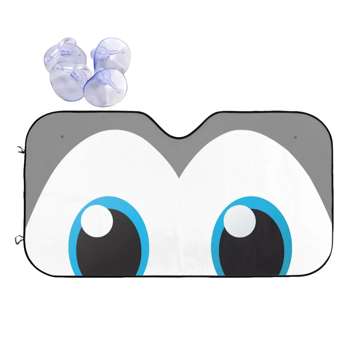 Cute Eyes Fold-up Windshield Sunshade 76x140cm Cartoon Aluminium Foil Sun Visor Car-styling
Cute Eyes Fold-up Windshield Sunshade 76x140cm Cartoon Aluminium Foil Sun Visor Car-styling