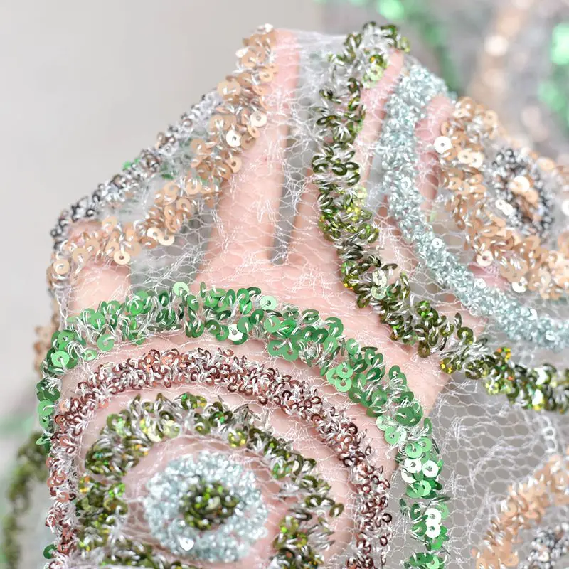 Sequins circle color lace matte sequin lace fabric accessories wedding dress children's clothing embroidery lace
Sequins circle color lace matte sequin lace fabric accessories wedding dress children's clothing embroidery lace