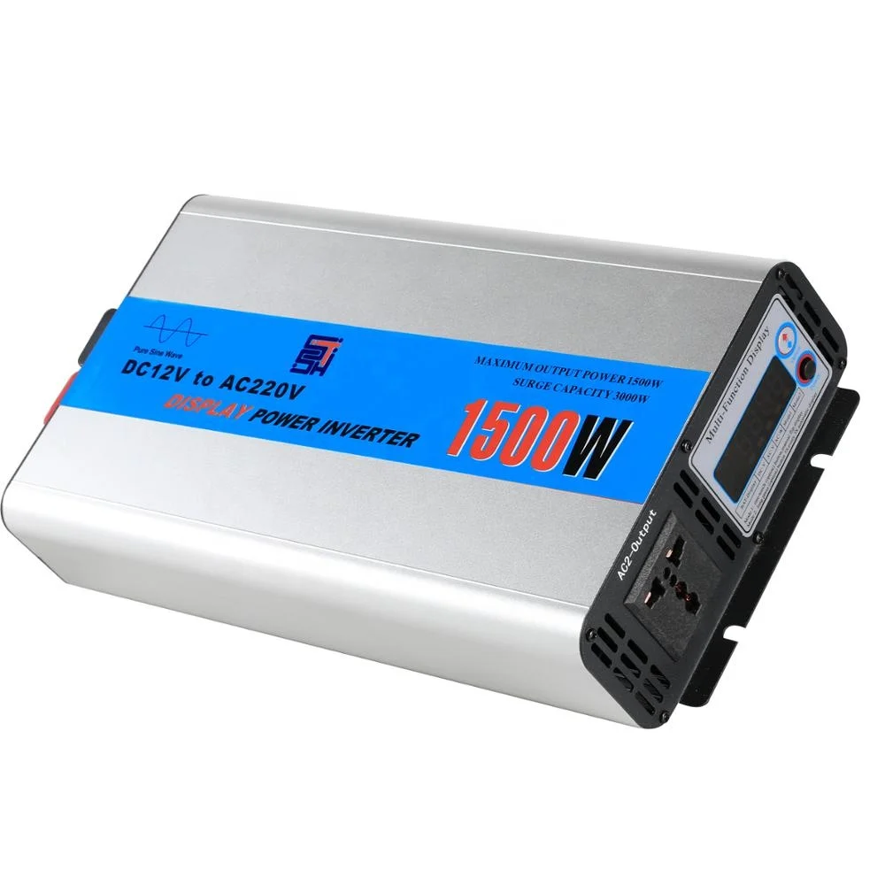 1500 watt dc ac power inverter 12v 24v 110v 220v pure sine wave 1500w power inverter
1500 watt dc ac power inverter 12v 24v 110v 220v pure sine wave 1500w power inverter