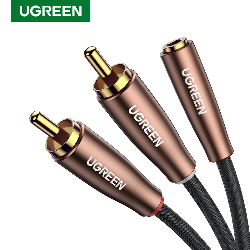 UGREEN RCA кабель 3,5 мм Женский на 2 RCA Мужской стерео аудио адаптер hi-fi звук RCA Y сплиттер двойной экранированный Aux RCA Y Шнур
UGREEN RCA кабель 3,5 мм Женский на 2 RCA Мужской стерео аудио адаптер hi-fi звук RCA Y сплиттер двойной экранированный Aux RCA Y Шнур