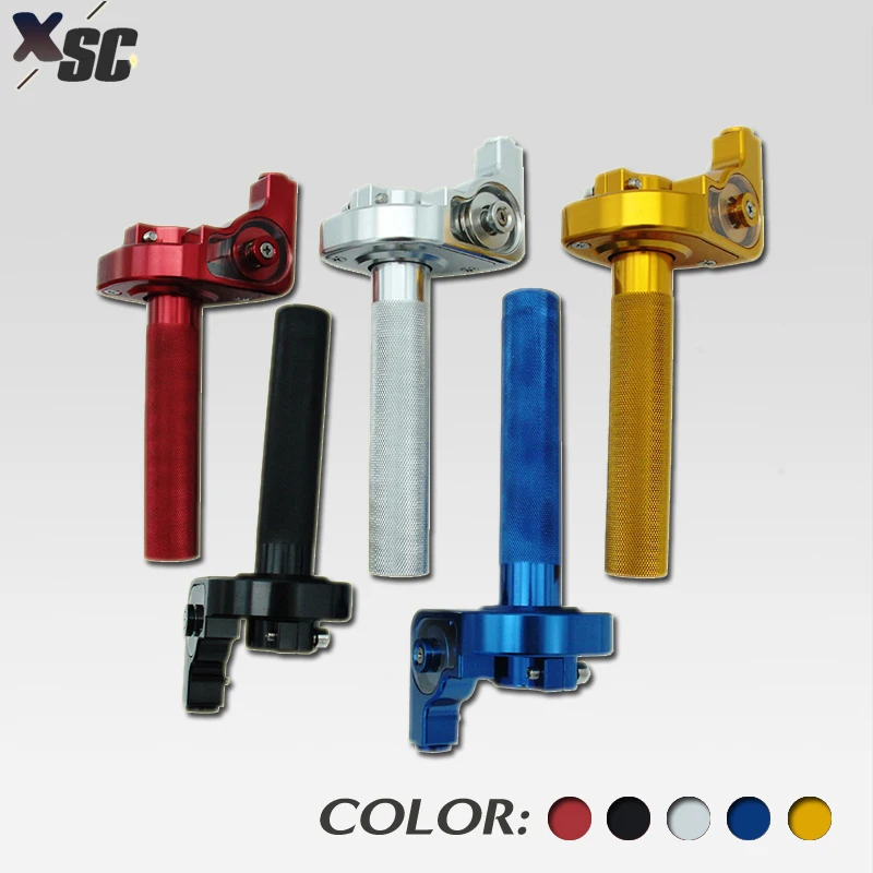 5 color Aluminum Twist Throttle Grips Cable Fit for Cr 80 85 125 Cc 250cc Pit Dirt Bike ATV Quad CNC-175 MOTOCROSS motorcycles
5 color Aluminum Twist Throttle Grips Cable Fit for Cr 80 85 125 Cc 250cc Pit Dirt Bike ATV Quad CNC-175 MOTOCROSS motorcycles