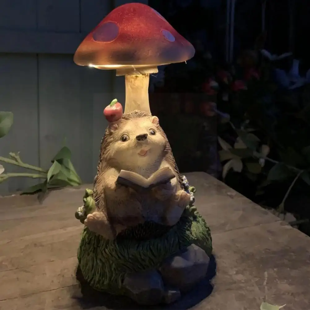 Resin Hedgehog Ornament Wall Lamp Table Lamp Night Figurine Garden Animal Statue Decor Mini Fairy Light Landscape Q6n5
Resin Hedgehog Ornament Wall Lamp Table Lamp Night Figurine Garden Animal Statue Decor Mini Fairy Light Landscape Q6n5