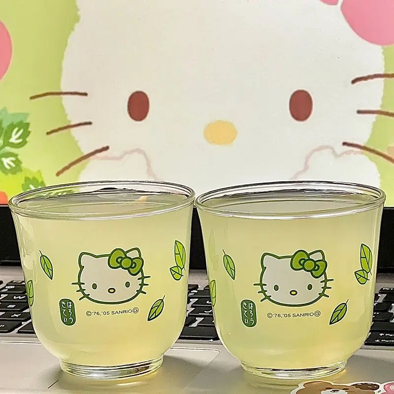 Cartoon Sanrio Hello Kitty Kawaii Cyan Transparent Glass Cup Milk Glass Water Glass Cute Juice Glass Wine Glass Drinkcup Tea Cup
Cartoon Sanrio Hello Kitty Kawaii Cyan Transparent Glass Cup Milk Glass Water Glass Cute Juice Glass Wine Glass Drinkcup Tea Cup