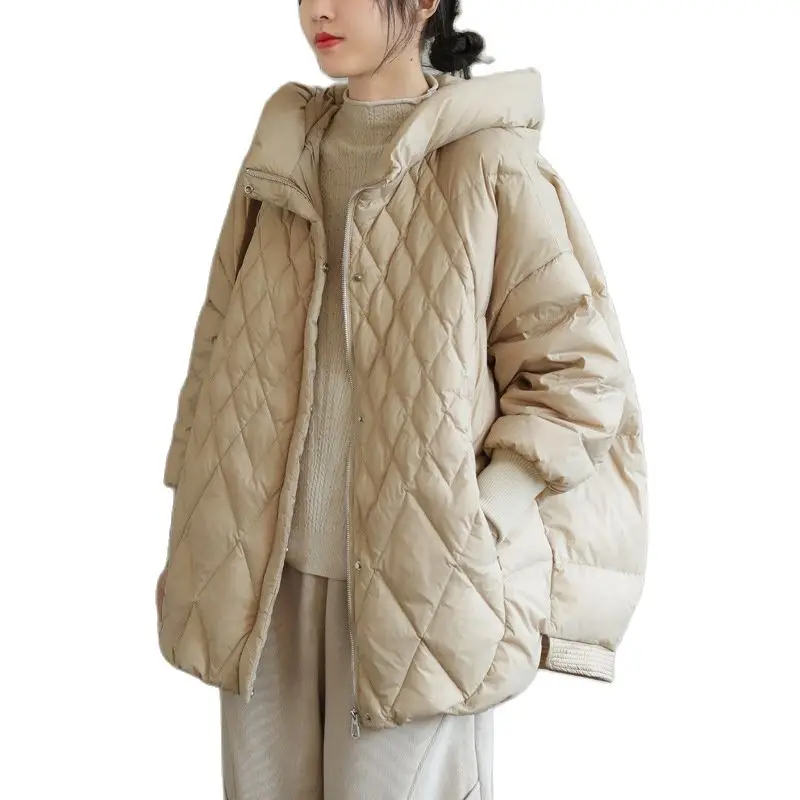 Korean Style Women Down Jacket Over Size Short Coat Loose Warm Autumn Winter Casual Outwear Top Quality PARKA
Korean Style Women Down Jacket Over Size Short Coat Loose Warm Autumn Winter Casual Outwear Top Quality PARKA
