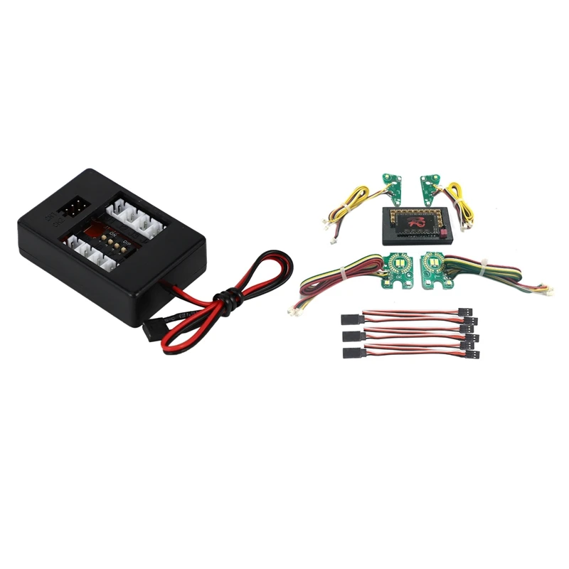 1:10 RC Model Car Truck LED Light Kit With RC Front Rear LED Lights Lamp Group For 1/10 RC Crawler Traxxas TRX4
1:10 RC Model Car Truck LED Light Kit With RC Front Rear LED Lights Lamp Group For 1/10 RC Crawler Traxxas TRX4