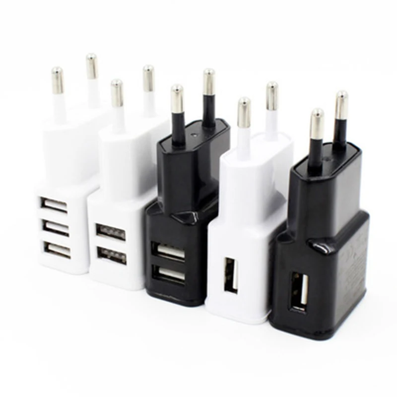 AC Adapter Universal DC 5V Power Supply 2A AC TO DC 220C TO 5V Charger EU Plug Mobile Phone Converter Power Adapter Double Port
AC Adapter Universal DC 5V Power Supply 2A AC TO DC 220C TO 5V Charger EU Plug Mobile Phone Converter Power Adapter Double Port