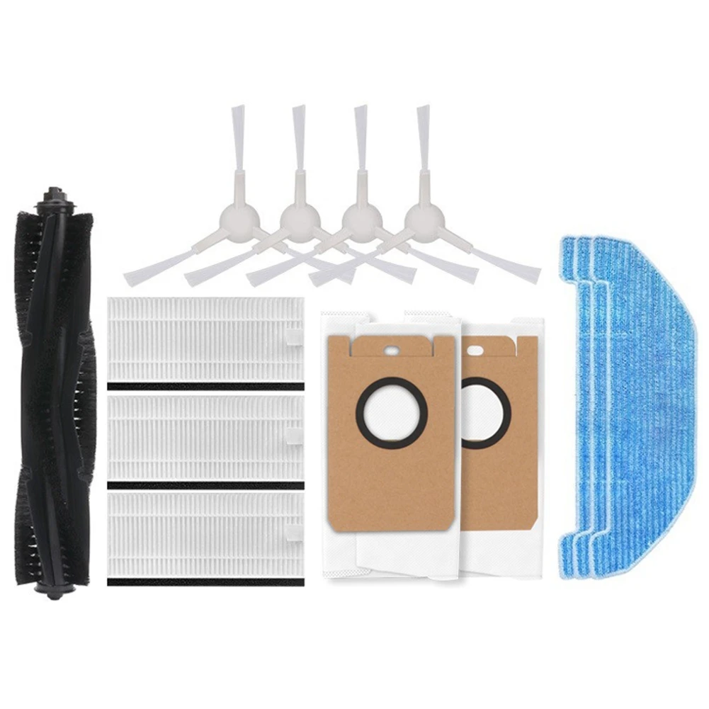 13Pcs Accessories Spare Parts Washable Main Side Brush Mop Cloth HEPA Filter Dust Bag For Neabot Q11 Robot Vacuum Cleaner
13Pcs Accessories Spare Parts Washable Main Side Brush Mop Cloth HEPA Filter Dust Bag For Neabot Q11 Robot Vacuum Cleaner
