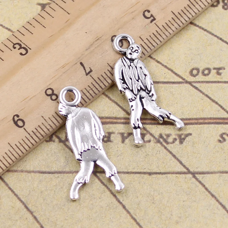 30pcs Charms Walking Dead Zombie Corpse 12x27mm Tibetan Silver Color Pendants Antique Jewelry Making DIY Handmade Craft
30pcs Charms Walking Dead Zombie Corpse 12x27mm Tibetan Silver Color Pendants Antique Jewelry Making DIY Handmade Craft