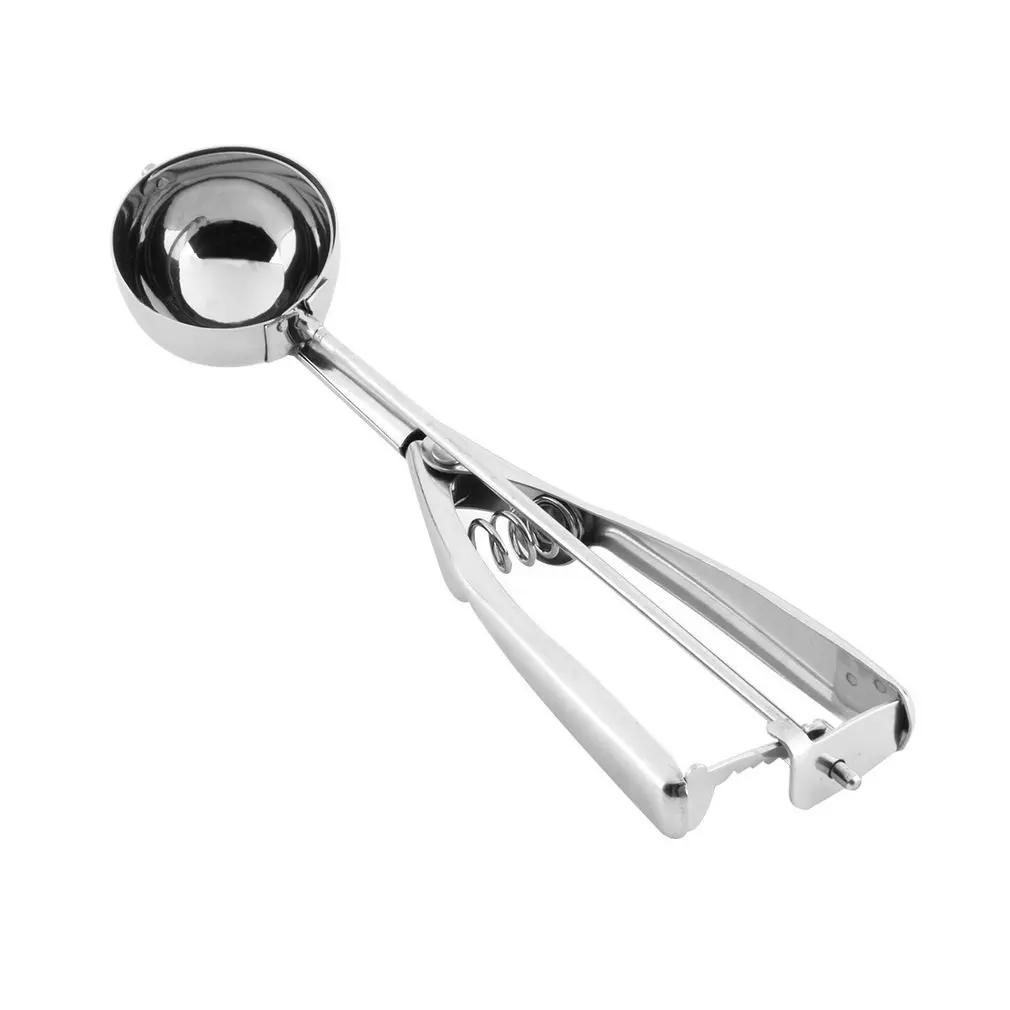 Stainless Steel Ice Cream Scoop Spoon Cookies Dough Disher Mash Muffin Spoon Potato Masher Useful Handle Kitchen Tools
Stainless Steel Ice Cream Scoop Spoon Cookies Dough Disher Mash Muffin Spoon Potato Masher Useful Handle Kitchen Tools