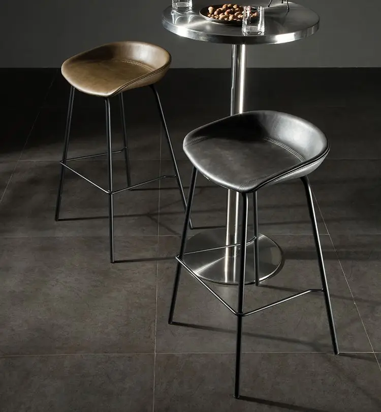 Nordic high stool light luxury home bar chair bar stool modern simple chair bar table chair high chair
Nordic high stool light luxury home bar chair bar stool modern simple chair bar table chair high chair