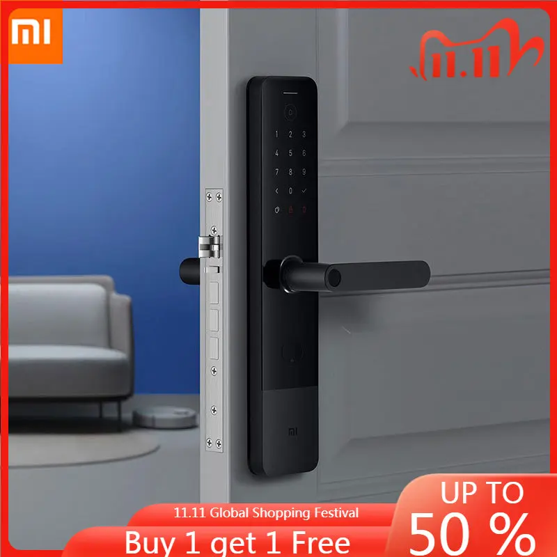 Xiaomi Mijia Fingerprint Door Lock Intelligent Security Lock Bluetooth Safety Intelligent Door Lock Practical Home Door Lock
Xiaomi Mijia Fingerprint Door Lock Intelligent Security Lock Bluetooth Safety Intelligent Door Lock Practical Home Door Lock