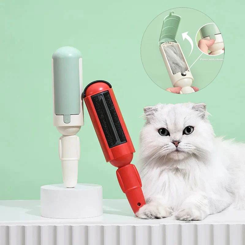 Pet Hair Remover Clothes Electrostatic Multi-purpose Brush Cat Dog Hair Sticker Roller Sticker Self-cleaning Lint Hair Remover
Pet Hair Remover Clothes Electrostatic Multi-purpose Brush Cat Dog Hair Sticker Roller Sticker Self-cleaning Lint Hair Remover