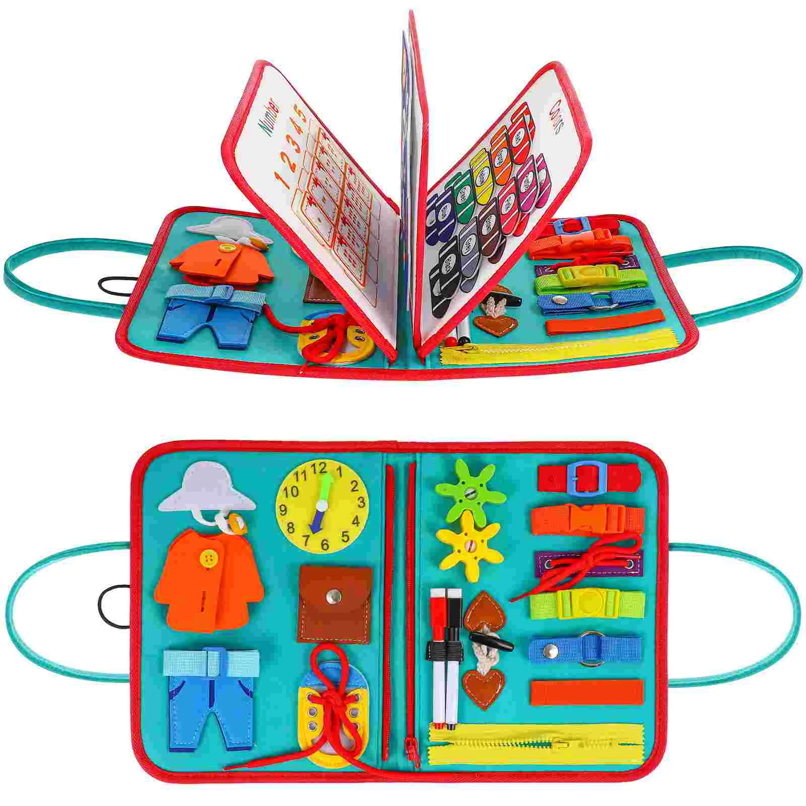 Toddler Busy Board Montessori Toys Activity Developing Sensory Board Learning Fine Motor Skills Early Educational Toys
Toddler Busy Board Montessori Toys Activity Developing Sensory Board Learning Fine Motor Skills Early Educational Toys