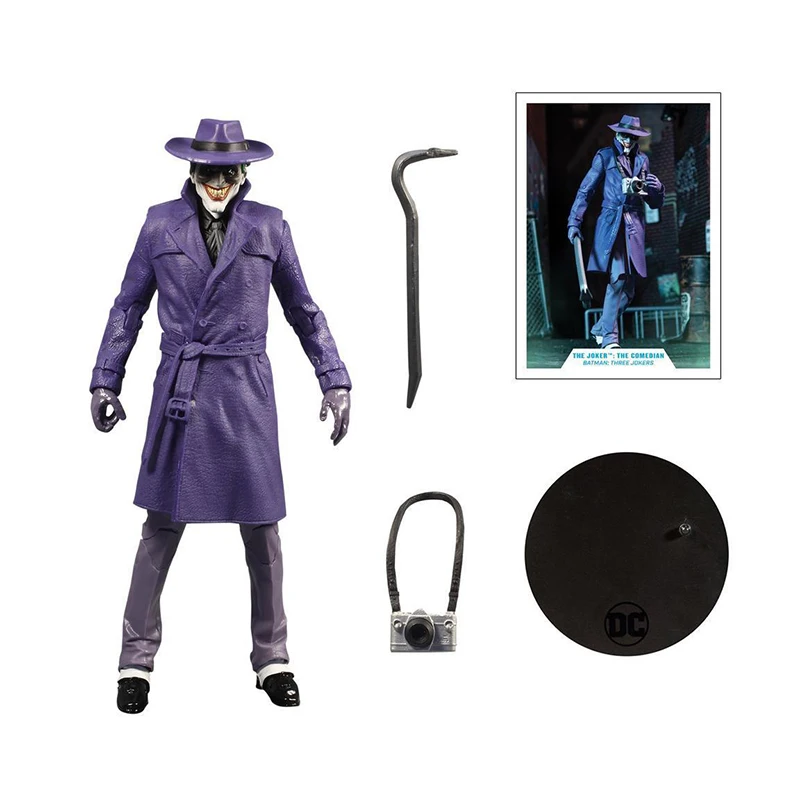 

McFarlane Toys DC Multiverse 7-inch The Joker: The Comedian from Batman: Three Jokers Action Figure Model Collectible kids gift