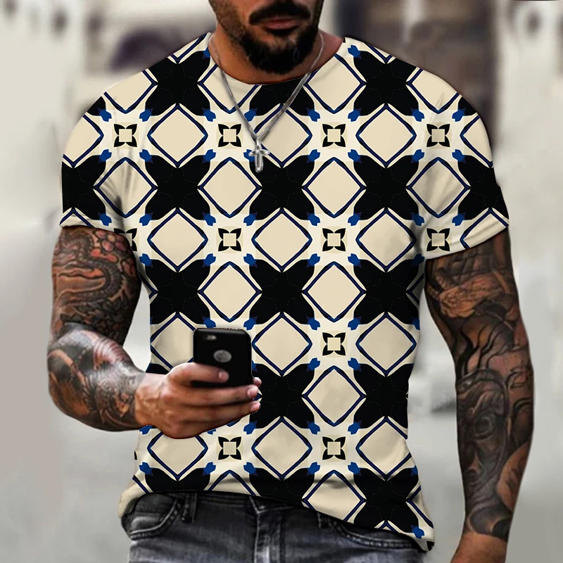 Men's T-shirts Harajuku Retro Pattern Loose Fashion Short Sleeve Cool Breathable Male Style Tops Tees Clothes 3D Print Oversized
Men's T-shirts Harajuku Retro Pattern Loose Fashion Short Sleeve Cool Breathable Male Style Tops Tees Clothes 3D Print Oversized