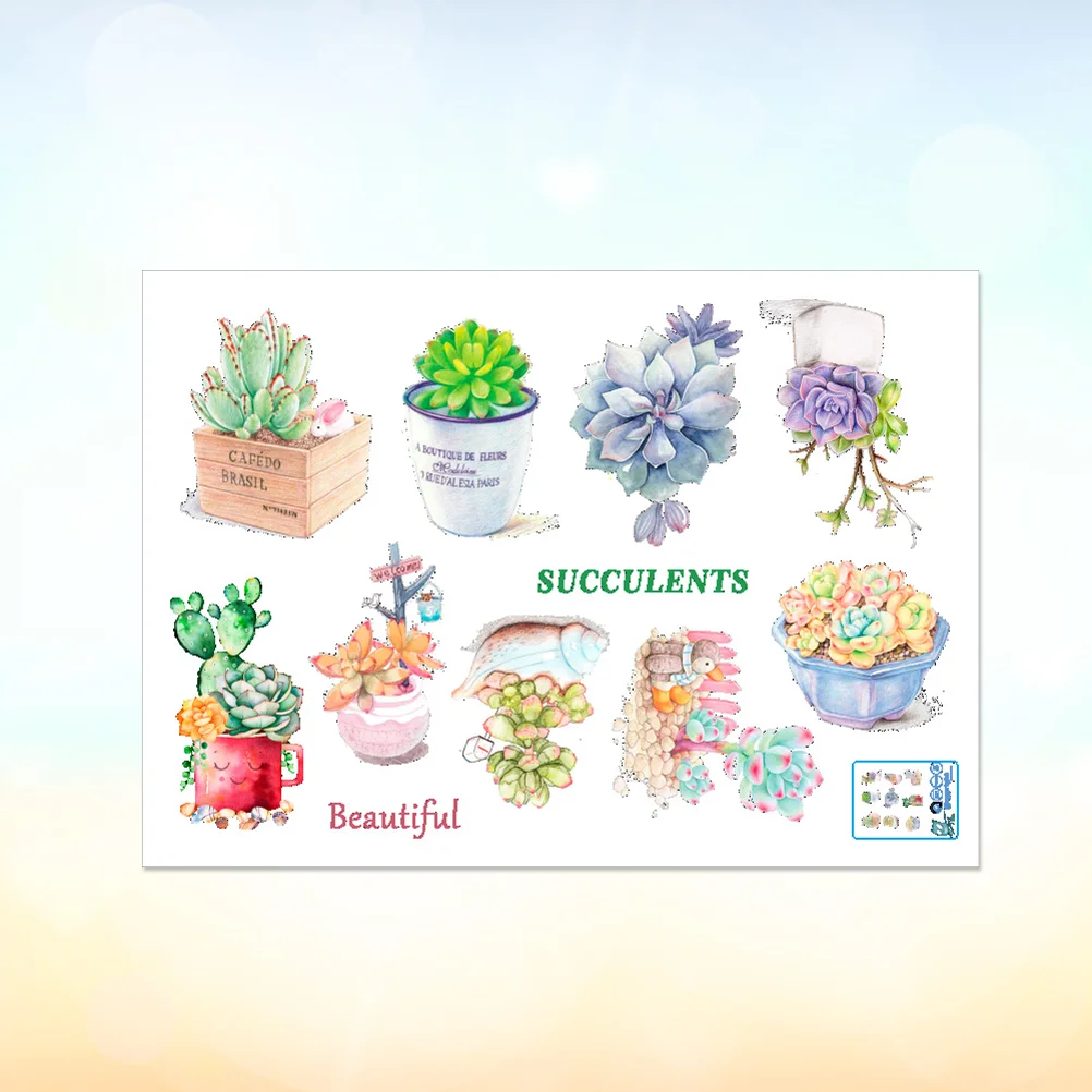 Non- Decorative Removable Succulent Plants Wall Stickers for Home Stairs Living Room Background Decoration Poster
Non- Decorative Removable Succulent Plants Wall Stickers for Home Stairs Living Room Background Decoration Poster