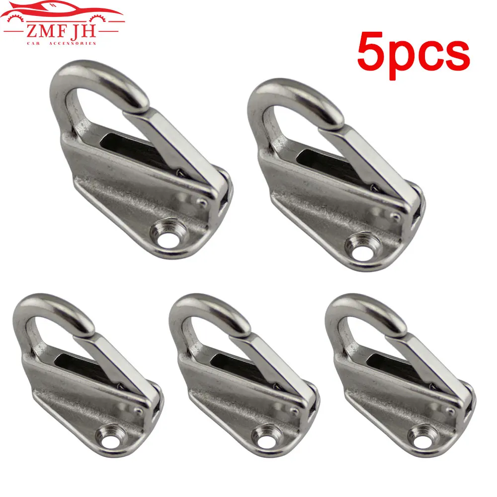 5PCS Spring Snap Attach Rope Hook Stainless Steel 316 Fender Spring Hook Fending Hook Marine Clothes Boat Hardware Accessories
5PCS Spring Snap Attach Rope Hook Stainless Steel 316 Fender Spring Hook Fending Hook Marine Clothes Boat Hardware Accessories