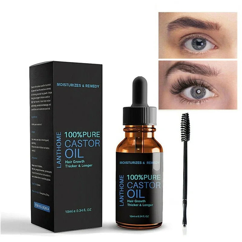 10ml Sevich Organic Castor Oil Eyelash Serum Natural Eyelash Growthing Oil with Mascara Brushes
10ml Sevich Organic Castor Oil Eyelash Serum Natural Eyelash Growthing Oil with Mascara Brushes