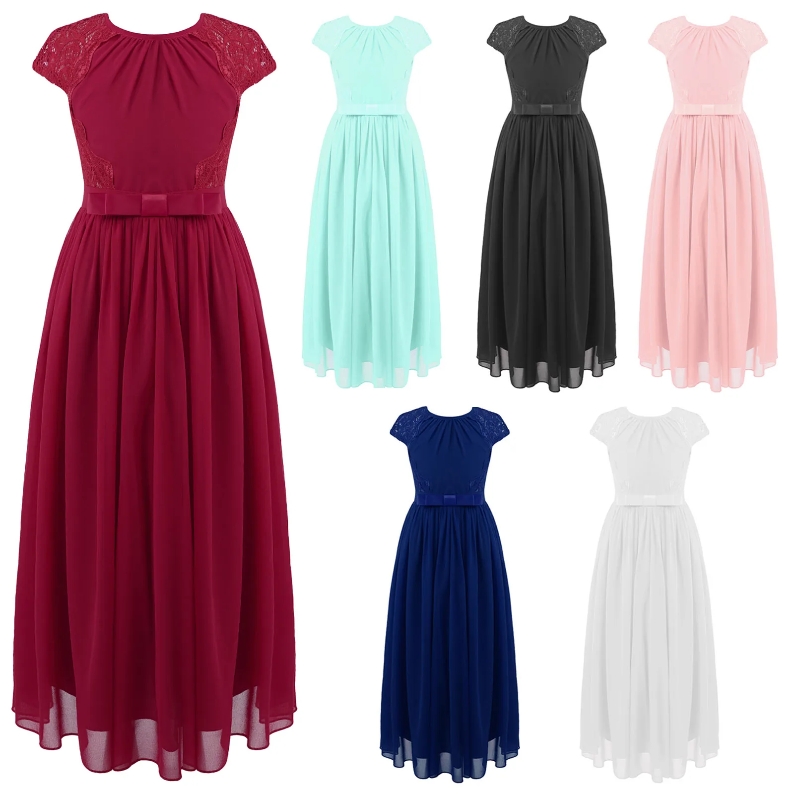 Girl Party Dress Elegant Bridesmaid Princess Dress Backless Chiffon Dress for First Communion Birthday Party Princess Maxi Dress
Girl Party Dress Elegant Bridesmaid Princess Dress Backless Chiffon Dress for First Communion Birthday Party Princess Maxi Dress