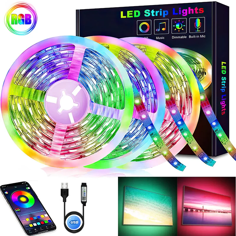 Светодиодная панель 10 м-1 м, Bluetooth, инфракрасное управление, светящиеся украшения 5050RGB для гостиной, рождественские аксессуары
Светодиодная панель 10 м-1 м, Bluetooth, инфракрасное управление, светящиеся украшения 5050RGB для гостиной, рождественские аксессуары