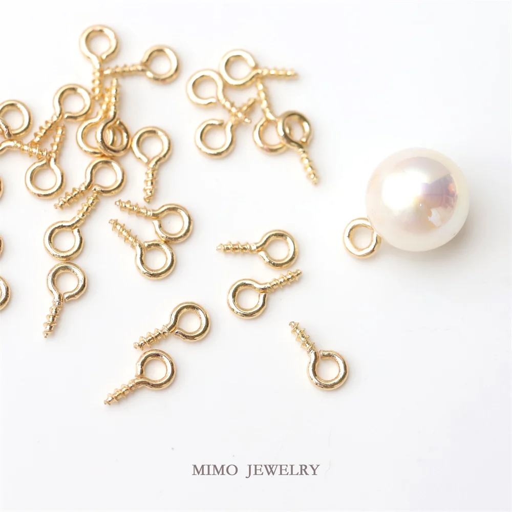 MIMO JEWELRY Copper plated real gold base self-tapping sheep's eye nail sheep's horn nail pendant head DIY handmade accessories
MIMO JEWELRY Copper plated real gold base self-tapping sheep's eye nail sheep's horn nail pendant head DIY handmade accessories