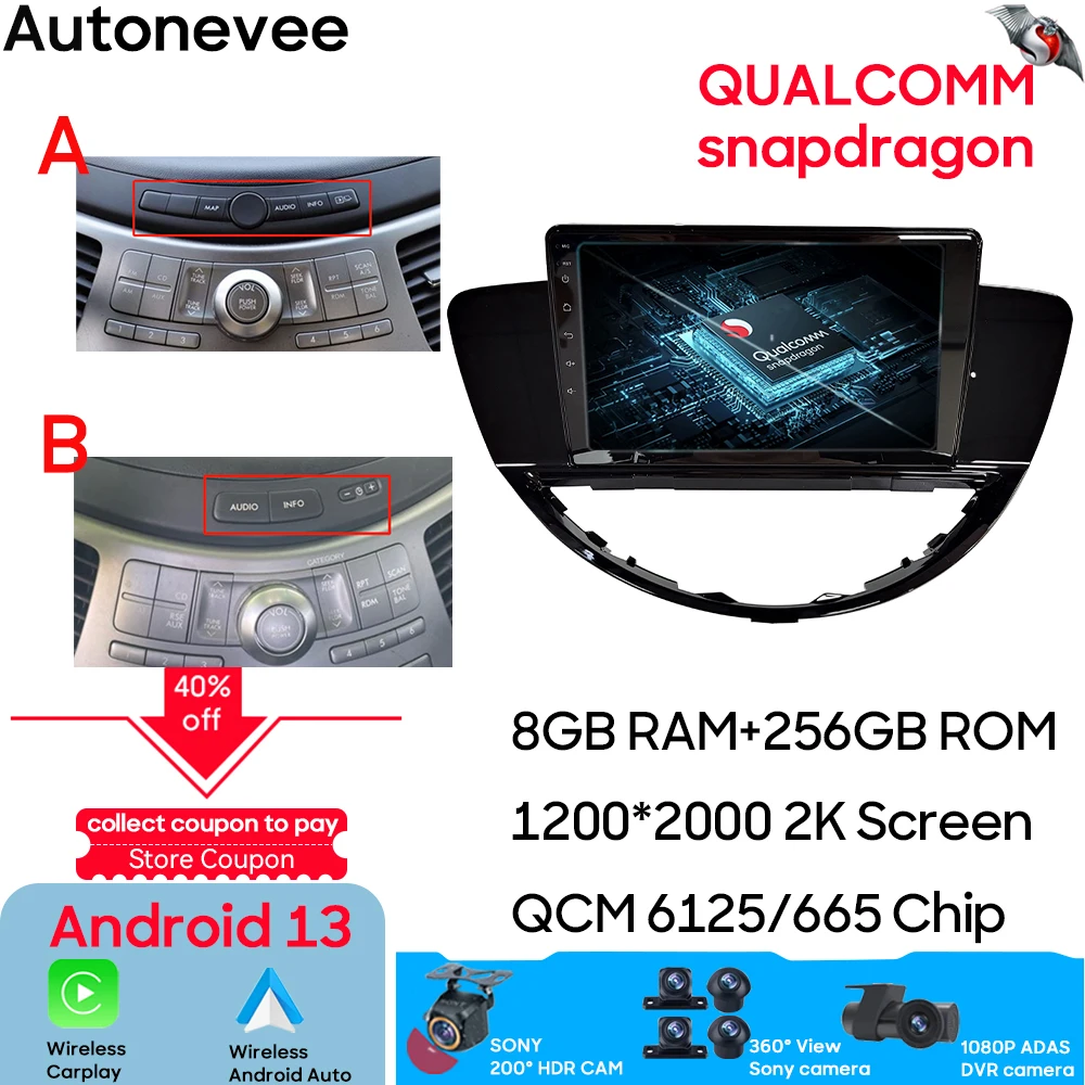 Автомагнитола Qualcomm для Subaru Tribeca 2007-2011, Android, мультимедийный видеоплеер с GPS-навигацией, камерой заднего вида Carplay, HDR
Автомагнитола Qualcomm для Subaru Tribeca 2007-2011, Android, мультимедийный видеоплеер с GPS-навигацией, камерой заднего вида Carplay, HDR